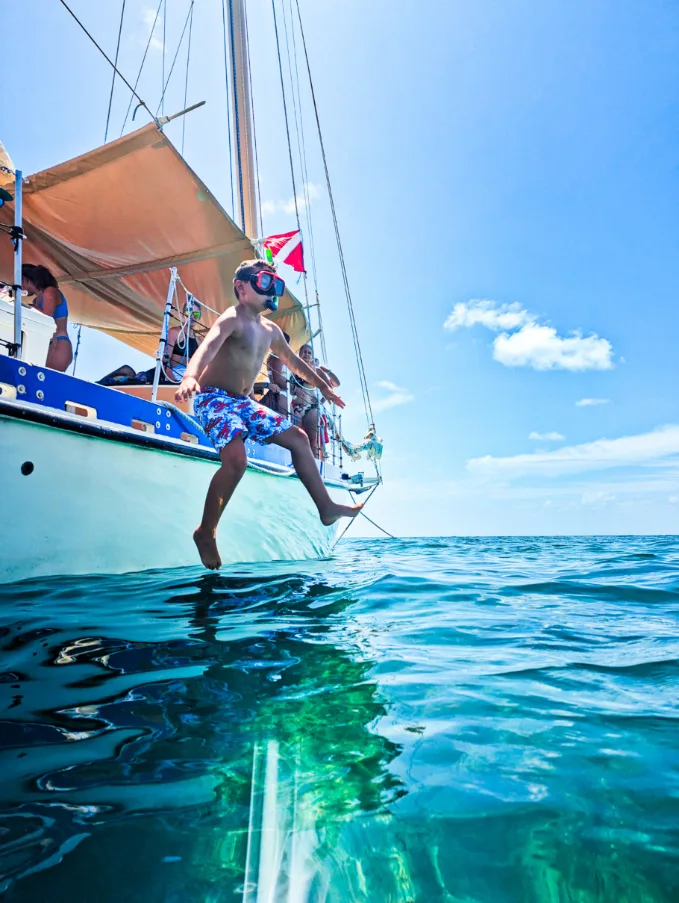 Taylor Family Snorkeling with Danger Charters in Key West Florida Keys 1