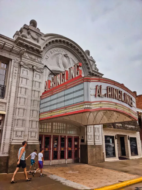 Taylor Family at Al Ringling Theater in Baraboo Wisconsin 1