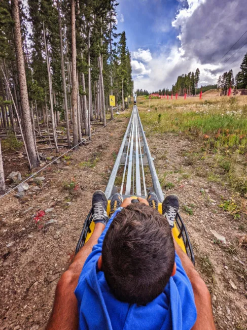 Taylor Family at Alpine Coaster Gold Runner Epic Discovery Park at