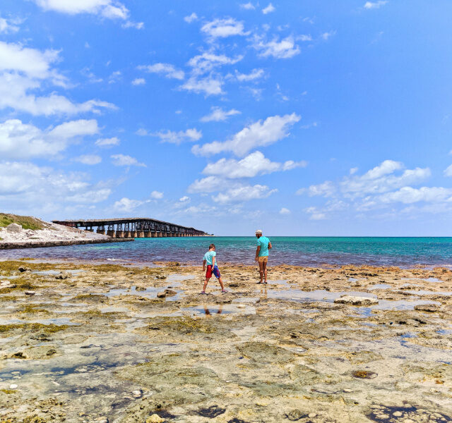 Taylor Family at Bahia Honda Bridge Tidepools Florida Keys 2021 1