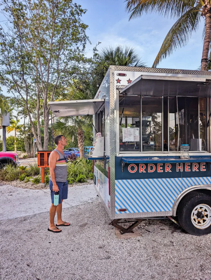 Taylor Family at Blind Pig Food Truck at Gates Hotel Key West Florida Keys 1