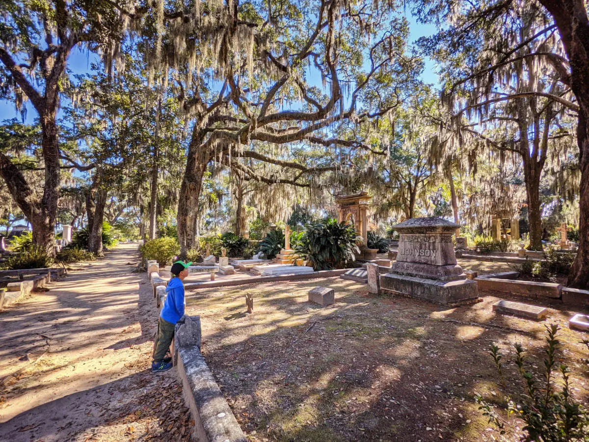 Taylor Family at Bonaventure Cemetery Savannah Georgia 3