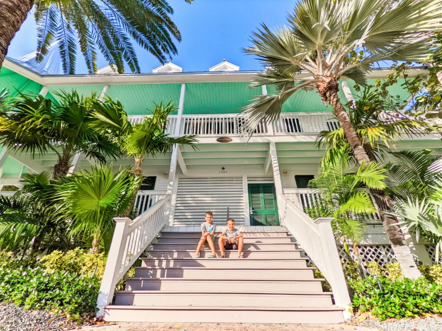 Taylor Family at Coconut Beach Resort Key West Florida Keys 4