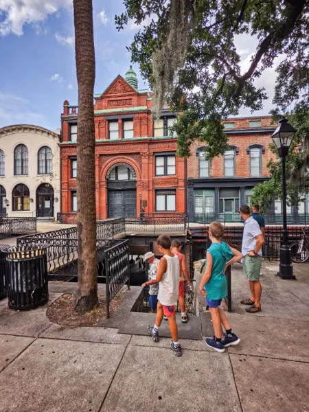 Taylor Family at Cotton Exchange Bay Street Riverside Historic District 1