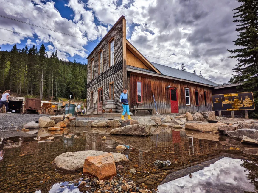 Taylor Family at Country Boy Mine Breckenridge Colorado 8