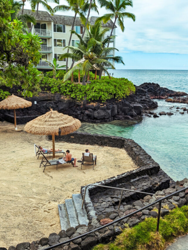 Taylor Family at Cove Beach at Royal Kona Resort Kailua Kona Big Island Hawaii 3