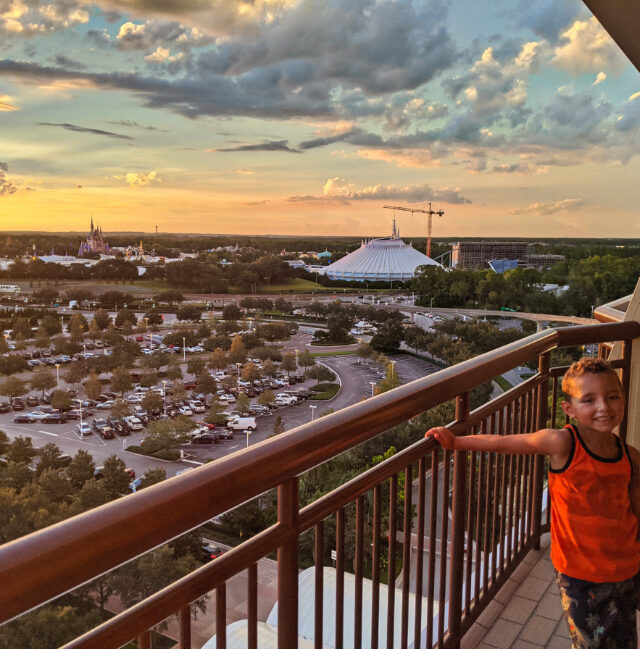 Taylor Family at Disneys Contemporary Resort Walt Disney World Orlando 1