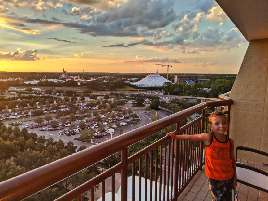 Taylor Family at Disneys Contemporary Resort Walt Disney World Orlando 1