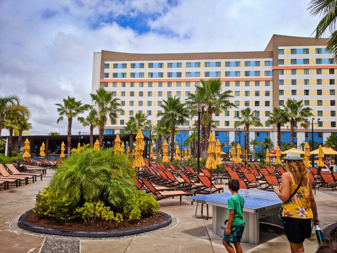Taylor Family at Endless Summer Dockside Inn Universal Orlando Resort