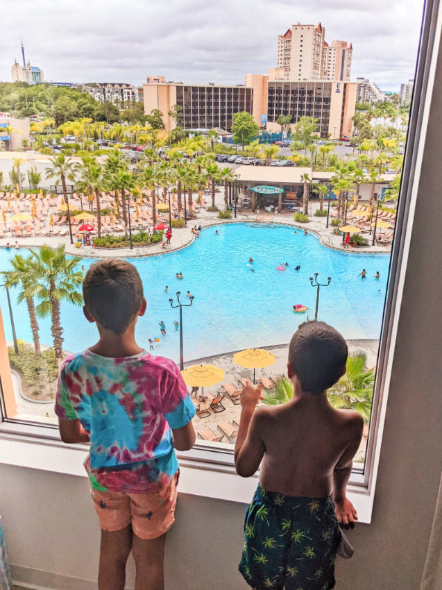 Taylor Family at Endless Summer Dockside Inn Universal Orlando Resort