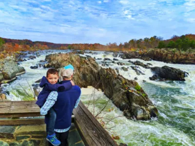 Taylor Family at Great Falls National Park Fairfax Virginia 1