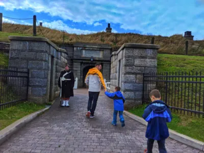 Taylor Family at Halifax Citadel National Historic Site Halifax Nova Scotia 3