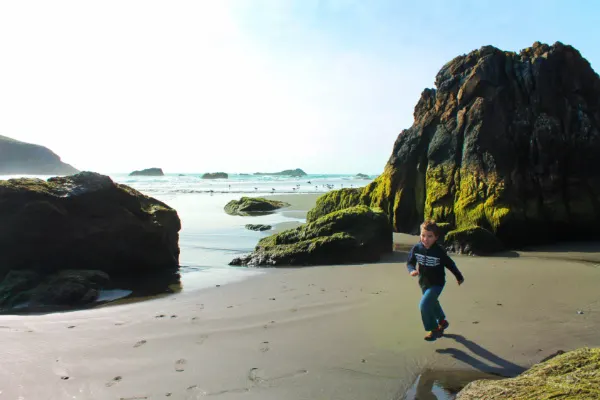 Taylor Family at Harris Beach State Park Brookings Oregon 7