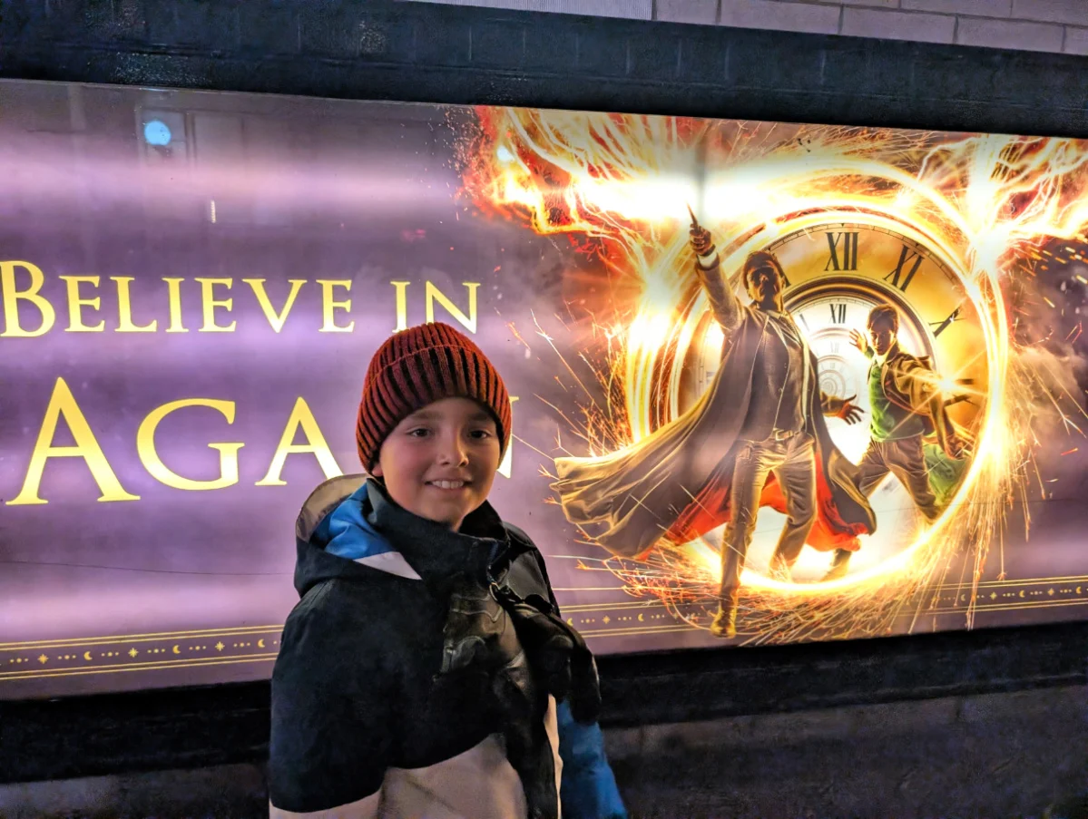 Taylor Family at Harry Potter and the Cursed Child on Broadway at Lyric Theater New York City 2