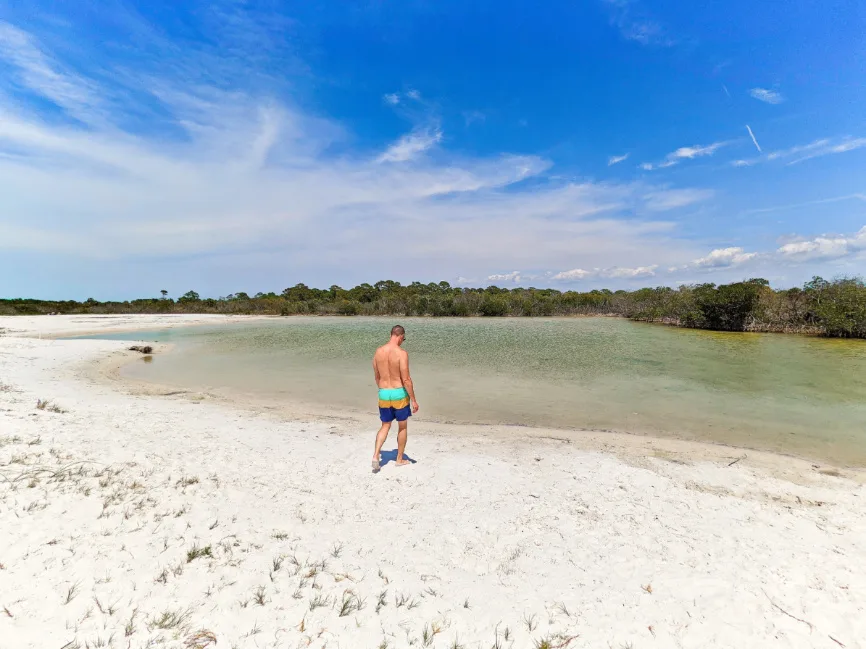 Taylor Family at Honeymoon Island State Park Dunedin Florida Gulf Coast 8