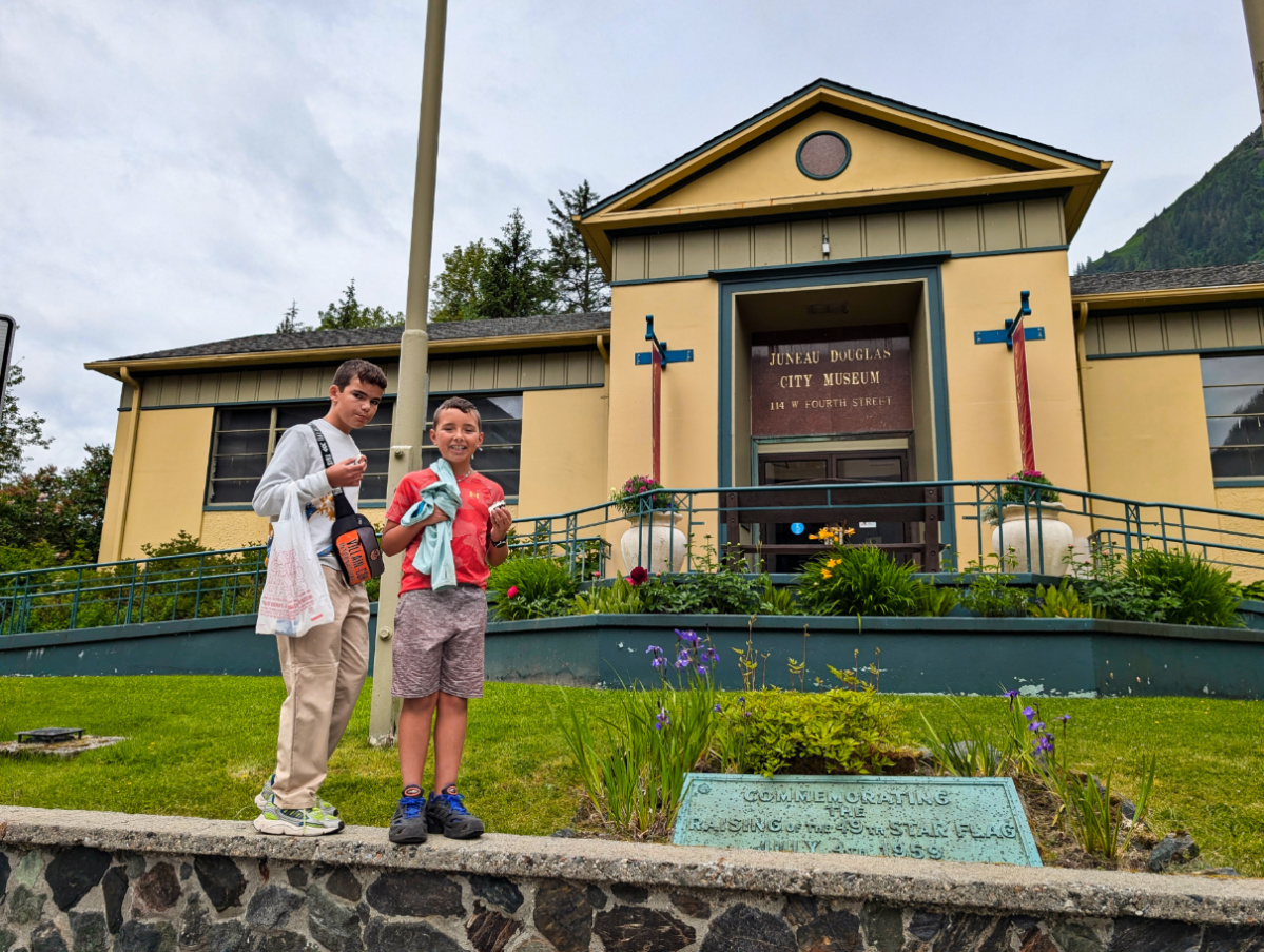 Taylor Family at Juneau Douglass City Museum Juneau Alaska 2