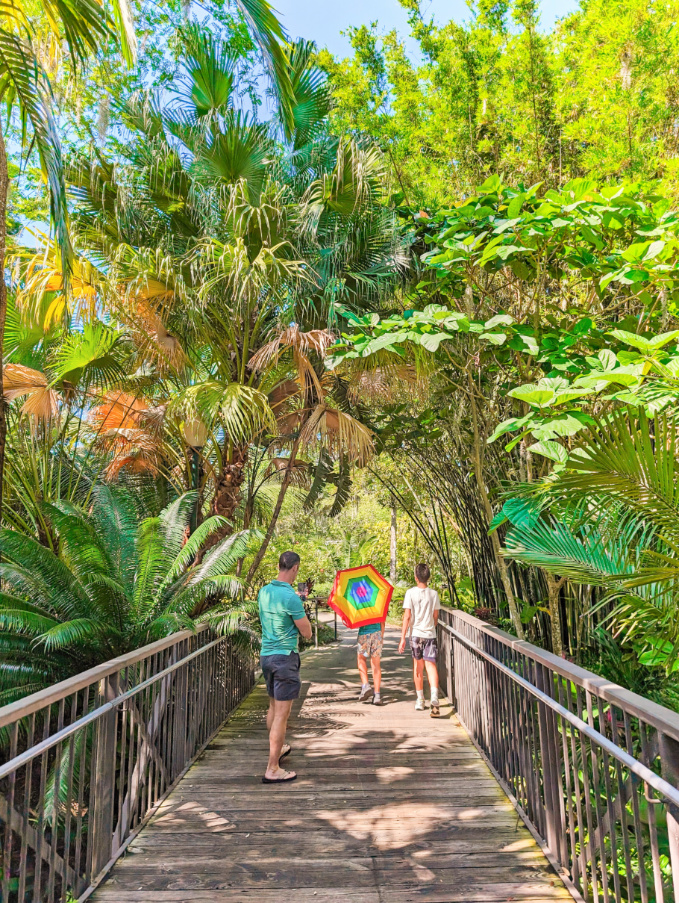 Taylor Family at Leu Gardens Orlando Florida 1