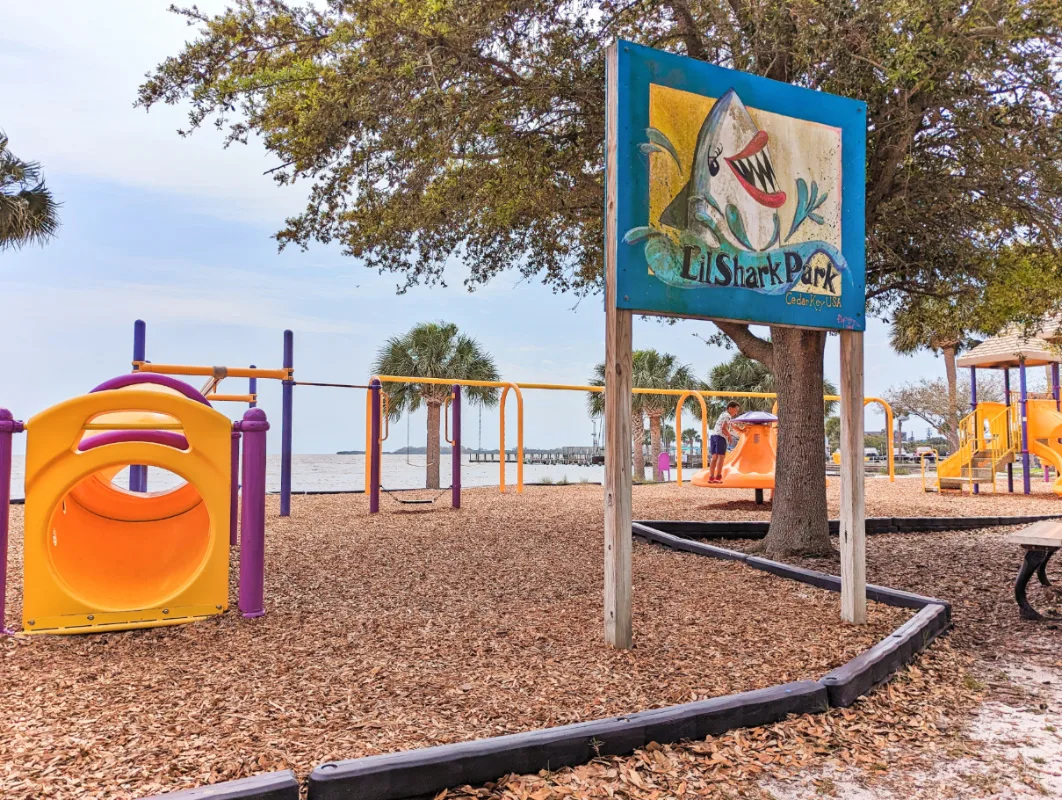 Taylor Family at Little Shark Park Cedar Key Gulf Coast Florida 1