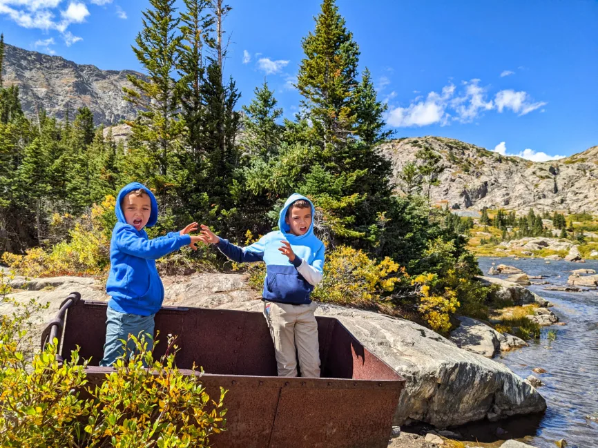 Taylor Family at Lower Mohawk Lake White River National Forest Breckenridge Colorado 3