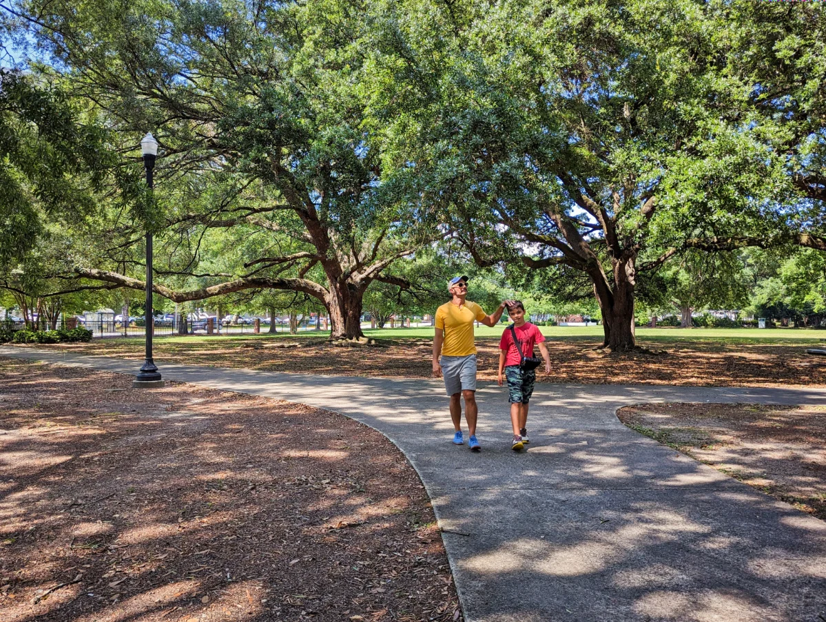 Taylor Family at Maxcy Greg Park in Columbia South Carolina 5