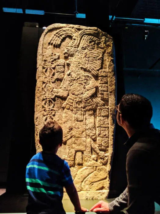 Taylor Family at Maya exhibition Royal BC Museum Victoria BC 12