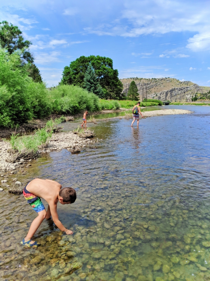 Taylor Family at Missouri Headwaters State Park Three Forks Montana 4