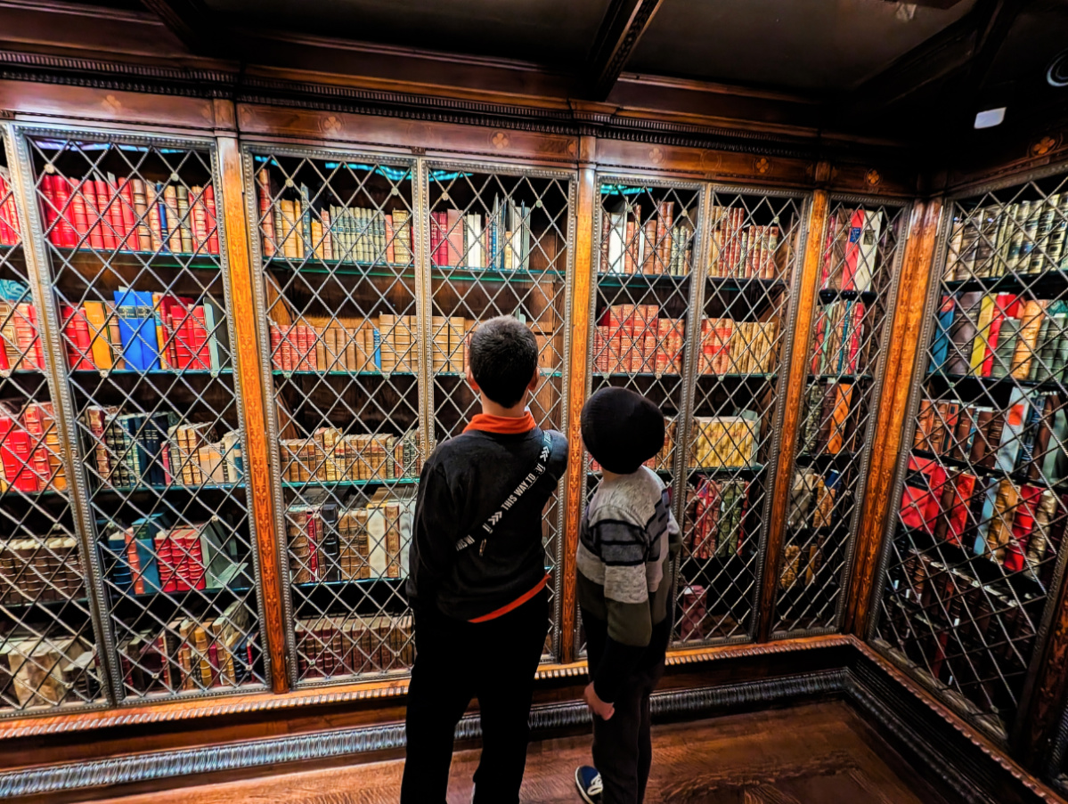 Taylor Family at Morgan Library New York City 1