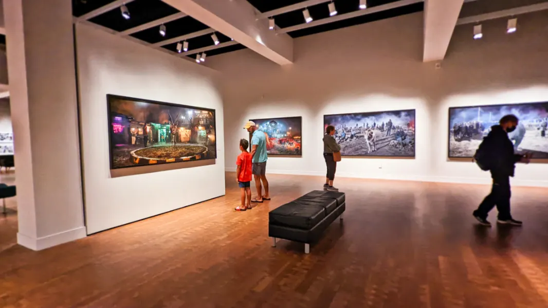 Taylor Family at Museum of Photographic Arts at Balboa Park San Diego California 1