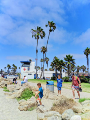 Taylor Family at Ocean Beach San Diego 1