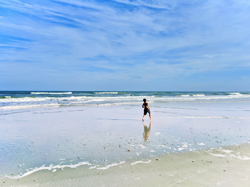 Taylor Family at Ocean Hammock Park Saint Augustine Beach Florida 6