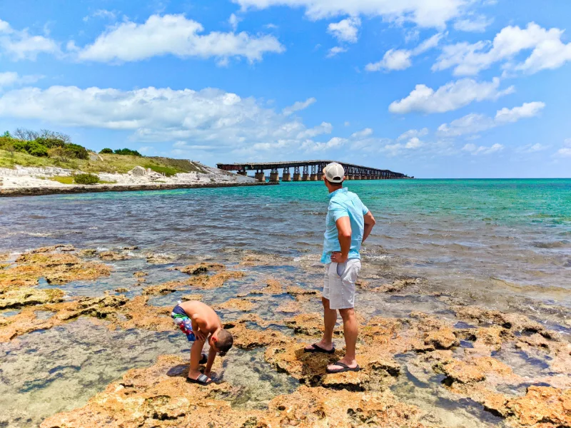 Taylor Family at Old Bahia Honda Bridge Viewpoint Big Pine Key Florida Keys 3