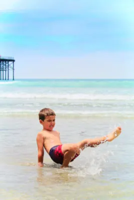 Taylor Family at Pacific Beach San Diego California 9