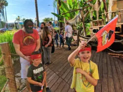 Taylor Family at Pirate Dinner Adventure Buena Park California 2