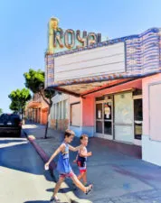 Taylor Family at Royal Theater downtown Guadalupe Santa Maria Valley California 5