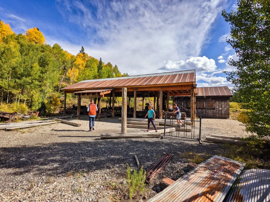 Taylor Family at Sawmill Museum Breckenridge Colorado 1