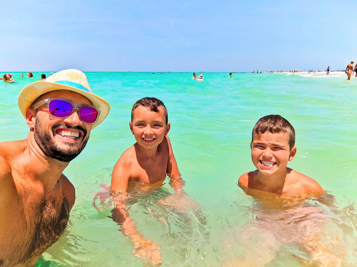 Taylor Family at Siesta Key Beach Sarasota Gulf Coast Florida 4