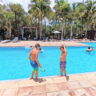 Taylor Family at Swimming Pool at Gate Hotel Key West Florida Keys 1