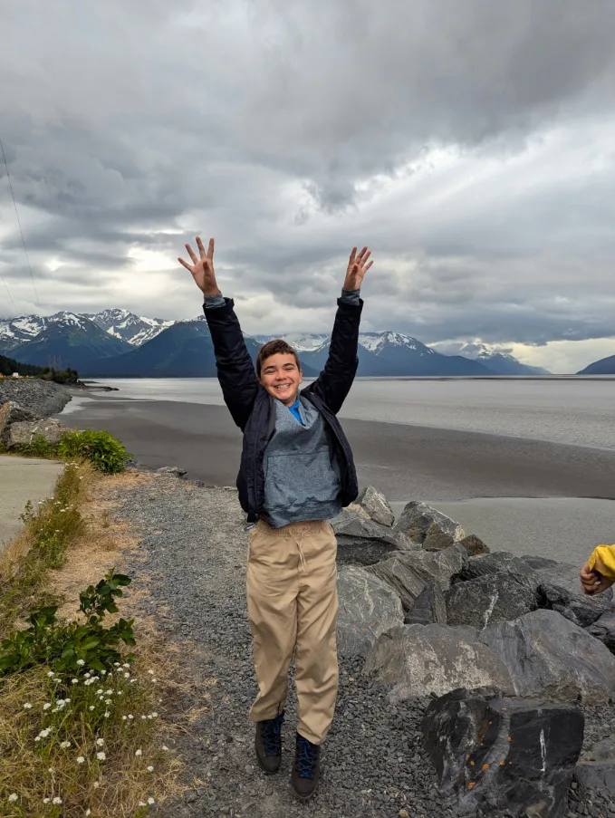 Taylor Family at Turnagain Arm Anchorage Alaska 1