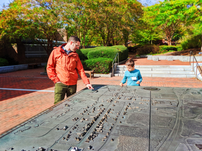 Taylor Family at Visitor Center Colonial Williamsburg Virginia 1