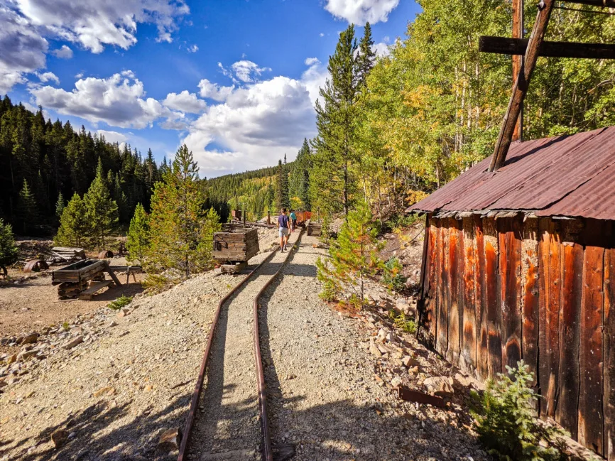 Taylor Family at Washington Gold Mine in Breckenridge Colorado 2