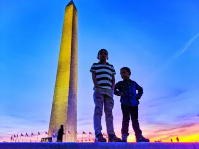 Taylor Family at Washington Monument National Mall Washington DC 3