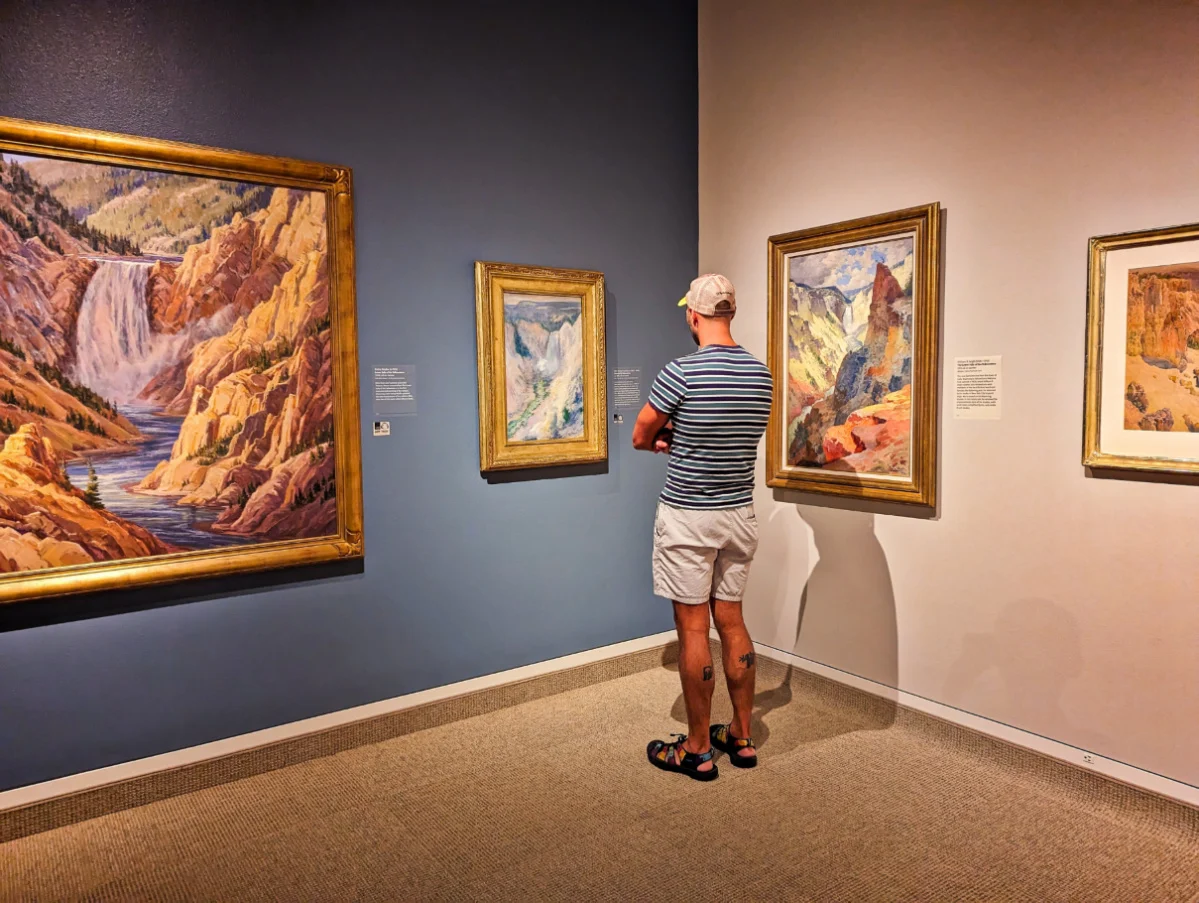 Taylor Family at Whitney Museum of Western Art Buffalo Bill Center of the West Cody Wyoming 5