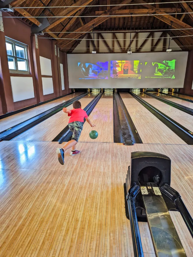 Taylor Family at the Grand on Main Bowling Alley Columbia South Carolina 2