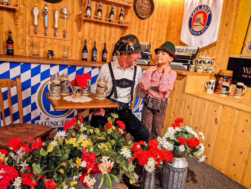 Taylor Family doing Bavarian Old Time Photo Shoot in Leavenworth Washington 4