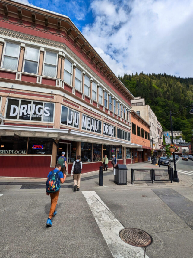 Taylor Family downtown Juneau Alaska 2