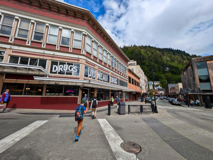 Taylor Family downtown Juneau Alaska 2