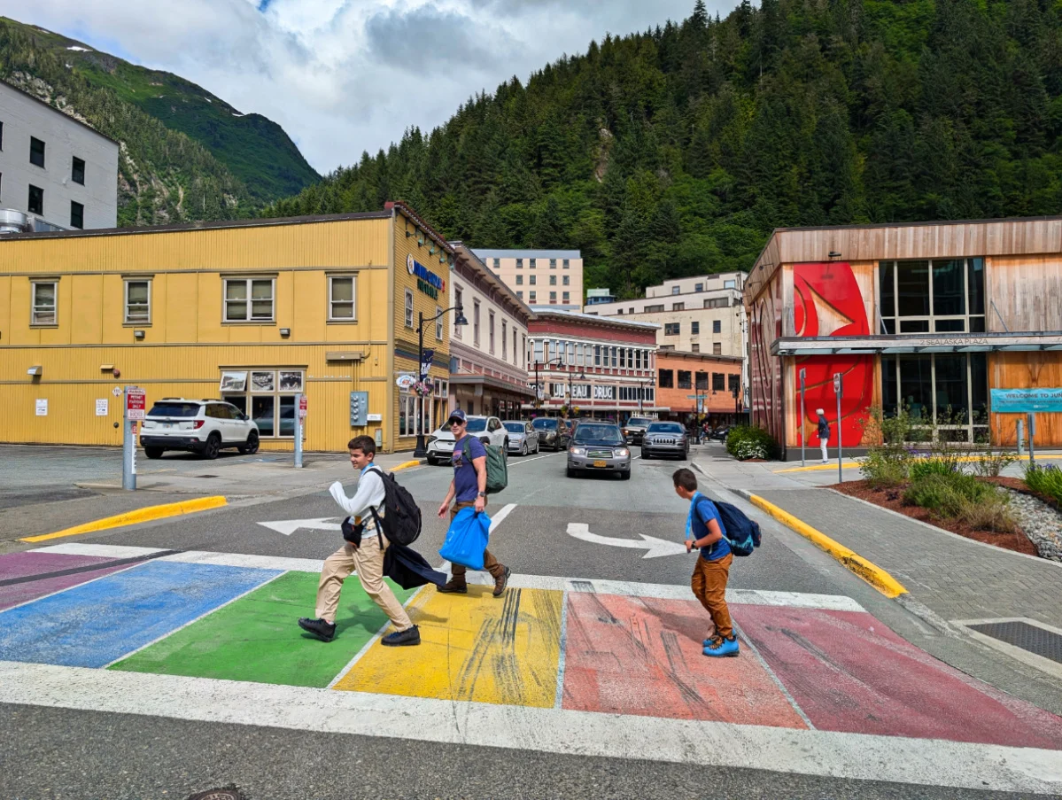 Taylor Family downtown Juneau Alaska 3