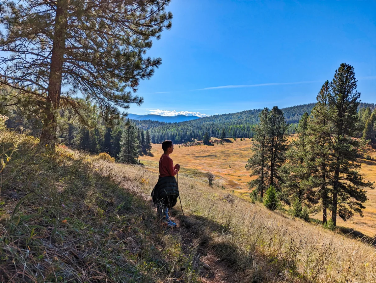 Taylor Family hiking at Sawmill Gulch Trail Rattlesnake Wilderness Missoula Montana 4