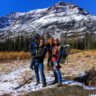 Taylor Family hiking at Two Medicine Lake Glacier National Park 11
