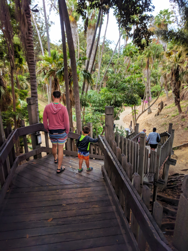 Taylor Family hiking in Balboa Park San Diego California 1